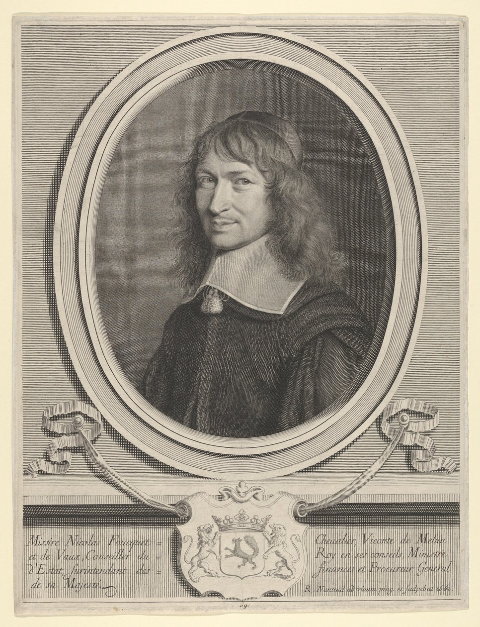 Nicolas Fouquet von Robert Nanteuil