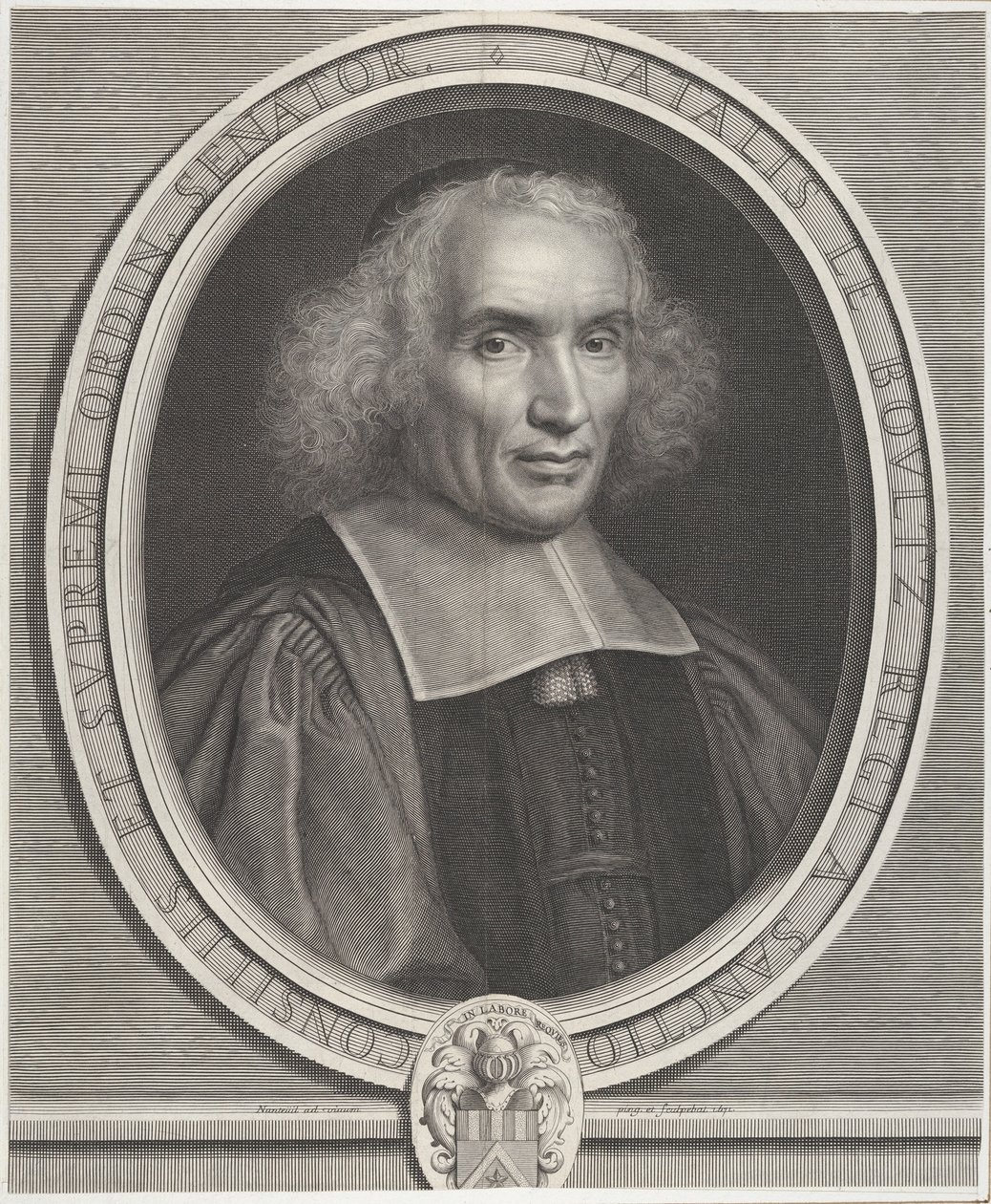 Noël Le Boultz, ca. 1671 von Robert Nanteuil