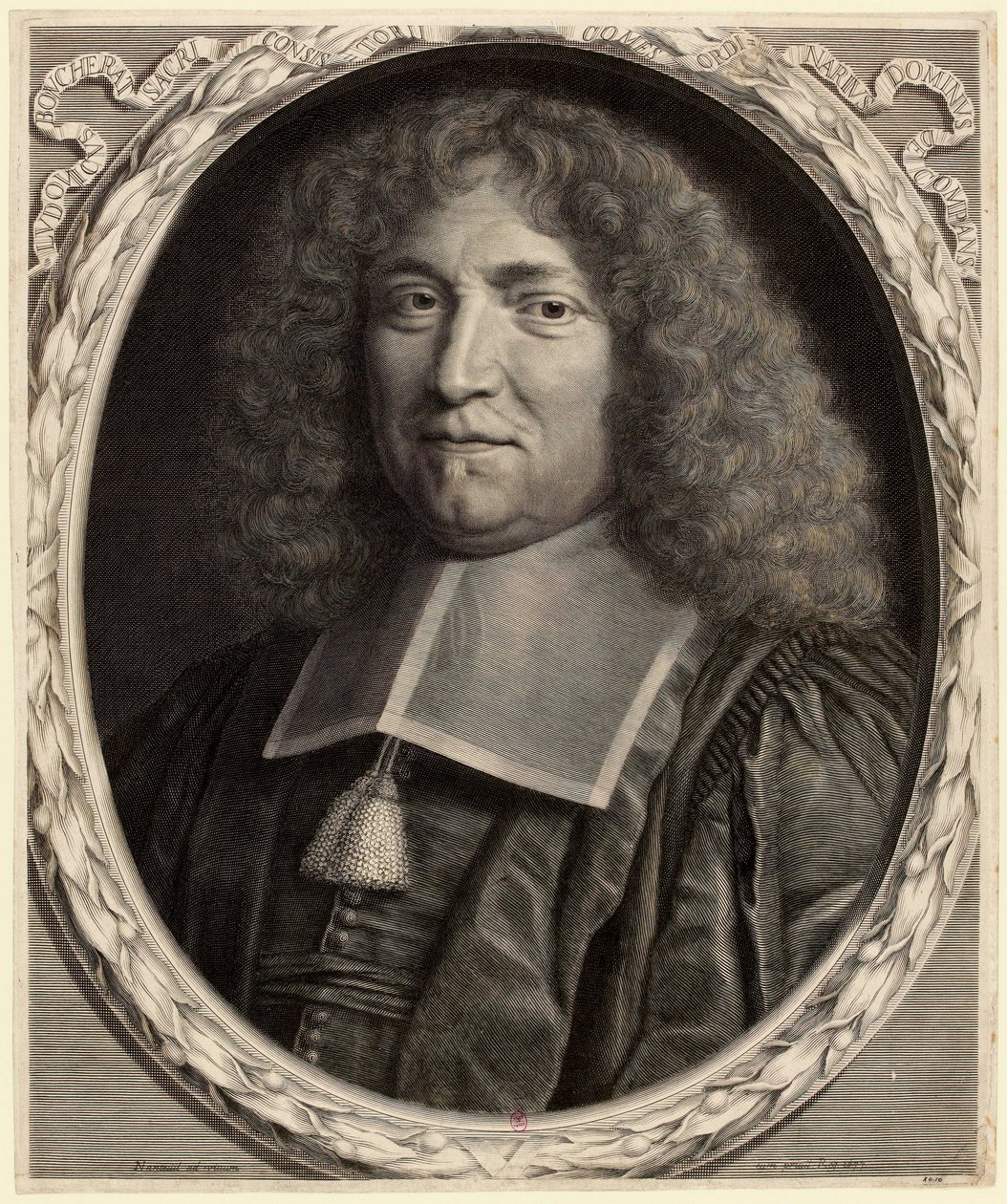 Porträt von Louis Boucherat 1616-1699, Kanzler von Frankreich, 1677 von Robert Nanteuil