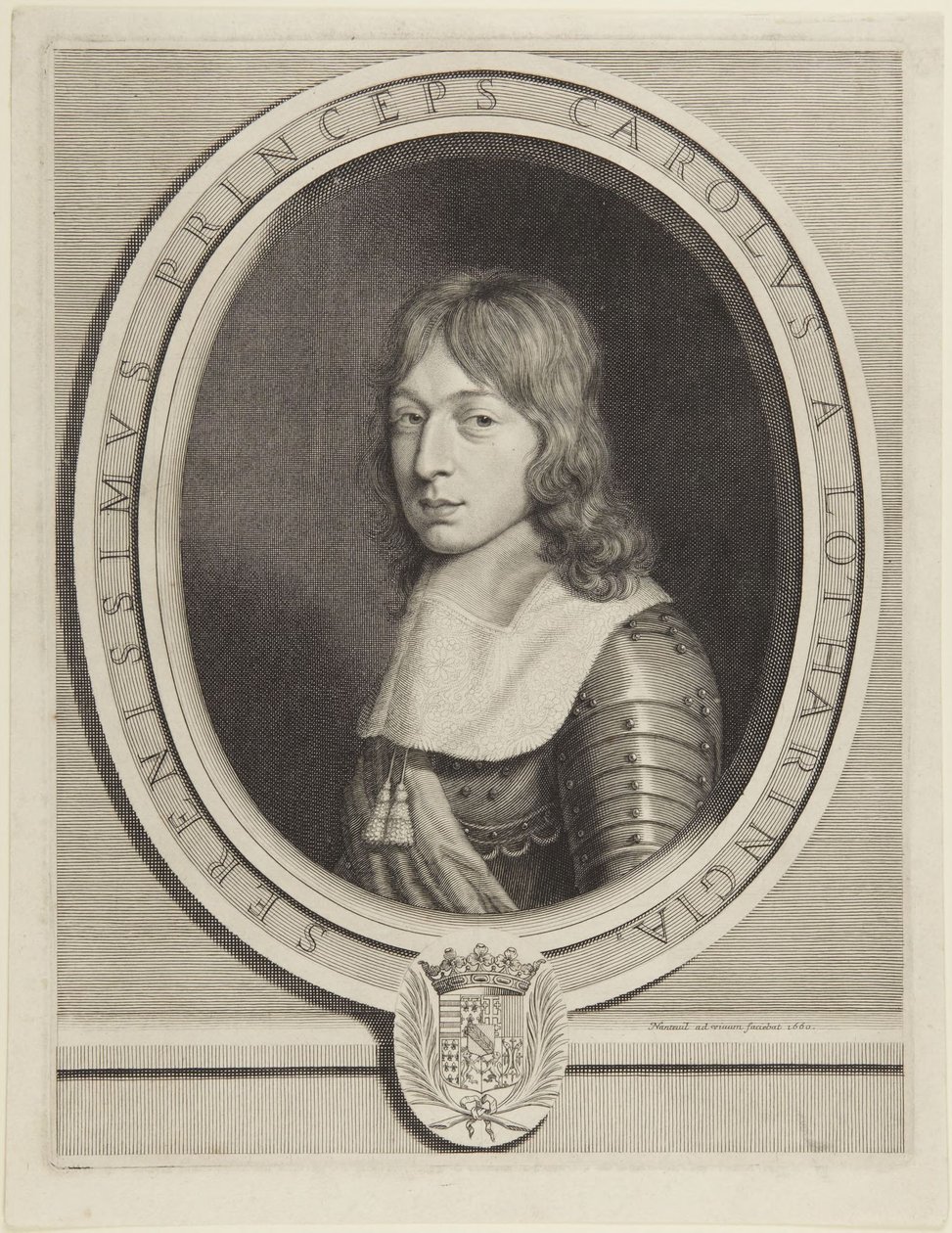 Prinz Charles von Lothringen - 1660 von Robert Nanteuil