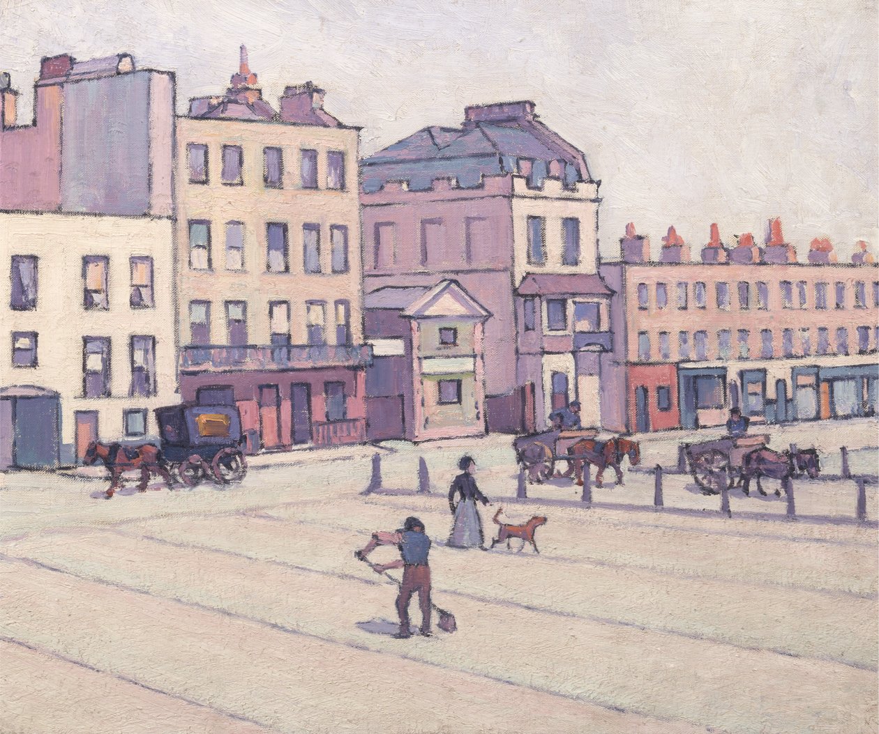 Das Wiegehaus, Cumberland Market von Robert Polhill Bevan