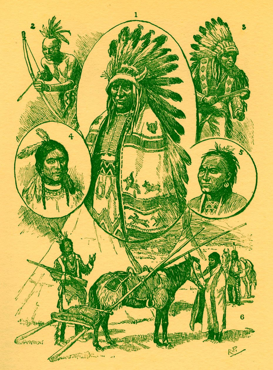 Amerikanische Indianer im 19. Jahrhundert von Robert Prowse