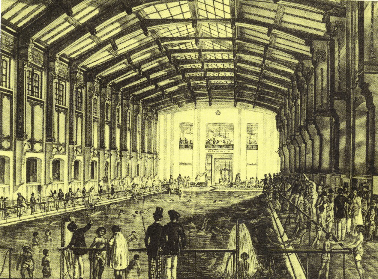 Hallenbad und Tanzsaal Sophienbad, Wien von Robert Schediwy