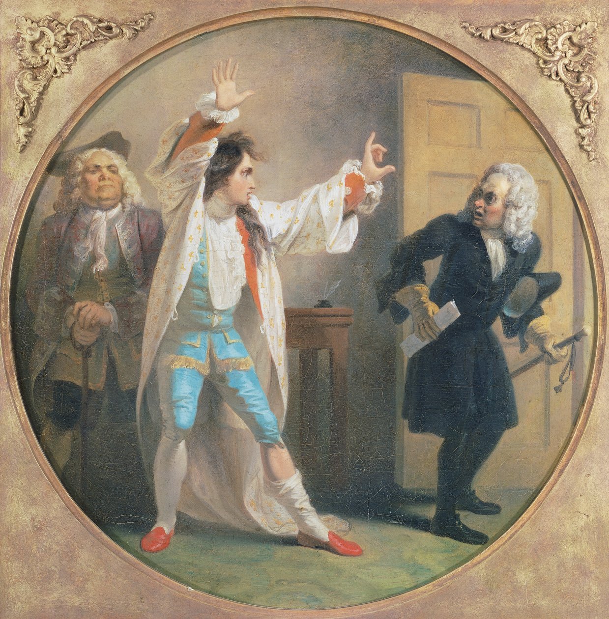 Akt IV, Szene I von Love for Love von William Congreve, Gemälde von Robert Smirke, Vereinigtes Königreich von Robert Smirke