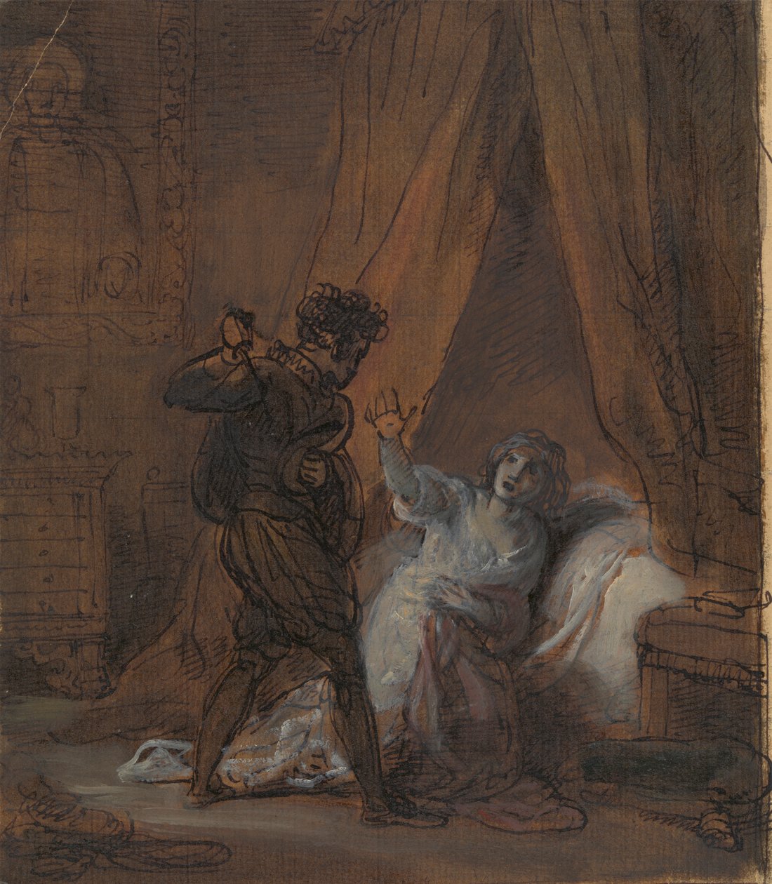 [Eine von] Illustrationen zu Shakespeare von Robert Smirke