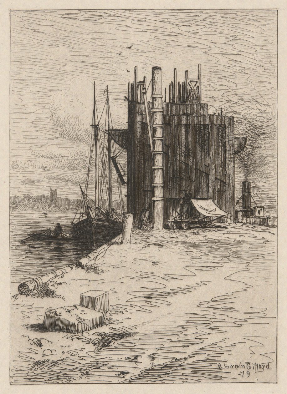 Kohlenlager in New Bedford von Robert Swain Gifford