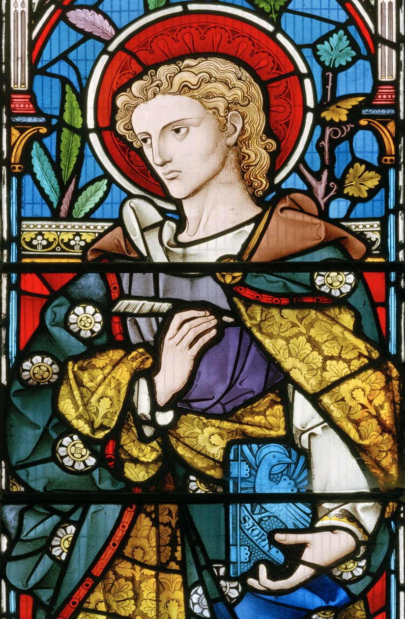 St. Johannes (Detail) aus Der gute Hirte von Robert Turnill Bayne