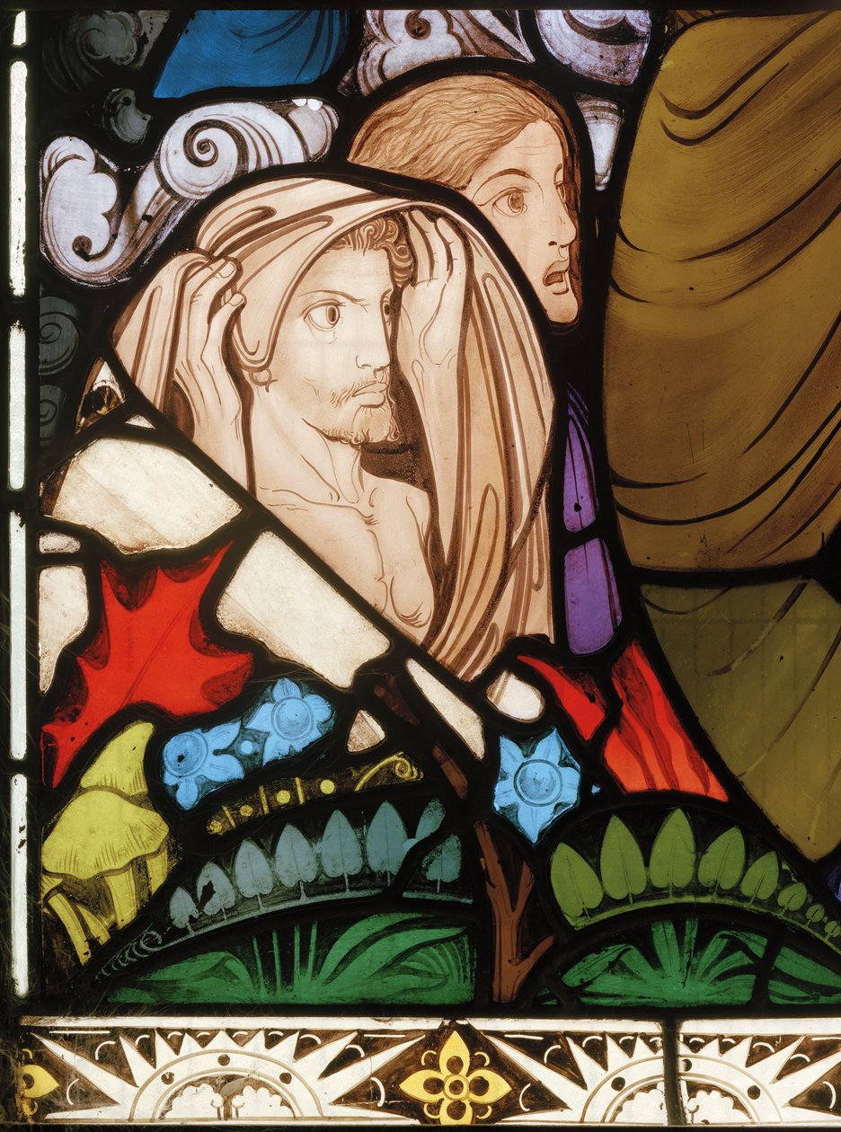 Die Verdammten (Detail aus Das Jüngste Gericht) von Robert Turnill Bayne