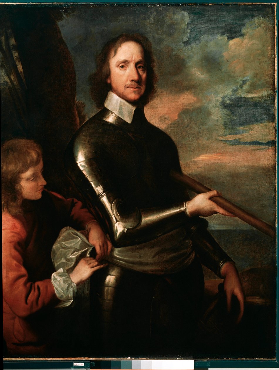 Porträt von Oliver Cromwell von Robert Walker
