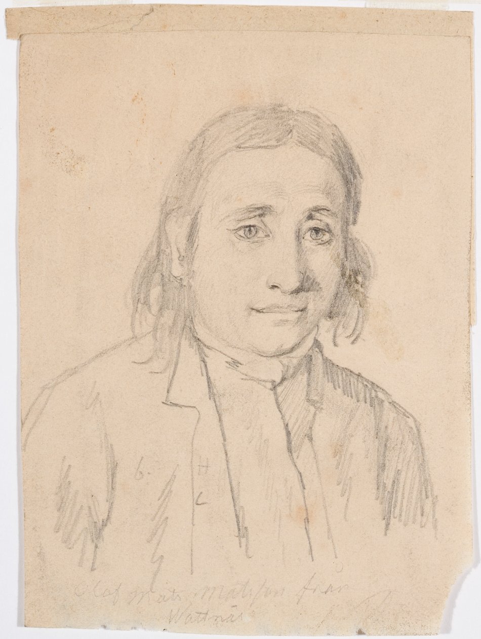 Büste eines Mannes von Robert Wilhelm Ekman