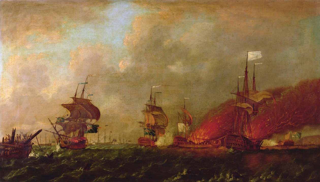 Lord Howe und der Comte d