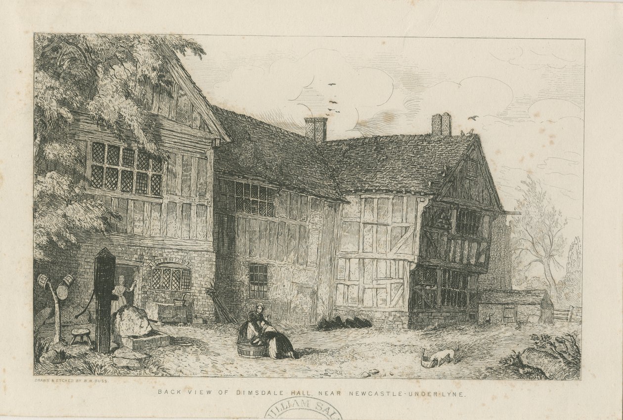 Dimsdale Altes Hallenhaus von Robert William Buss