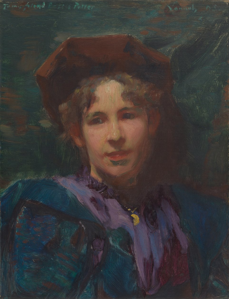 Bessie Potter Vonnoh, 1895 von Robert William Vonnoh