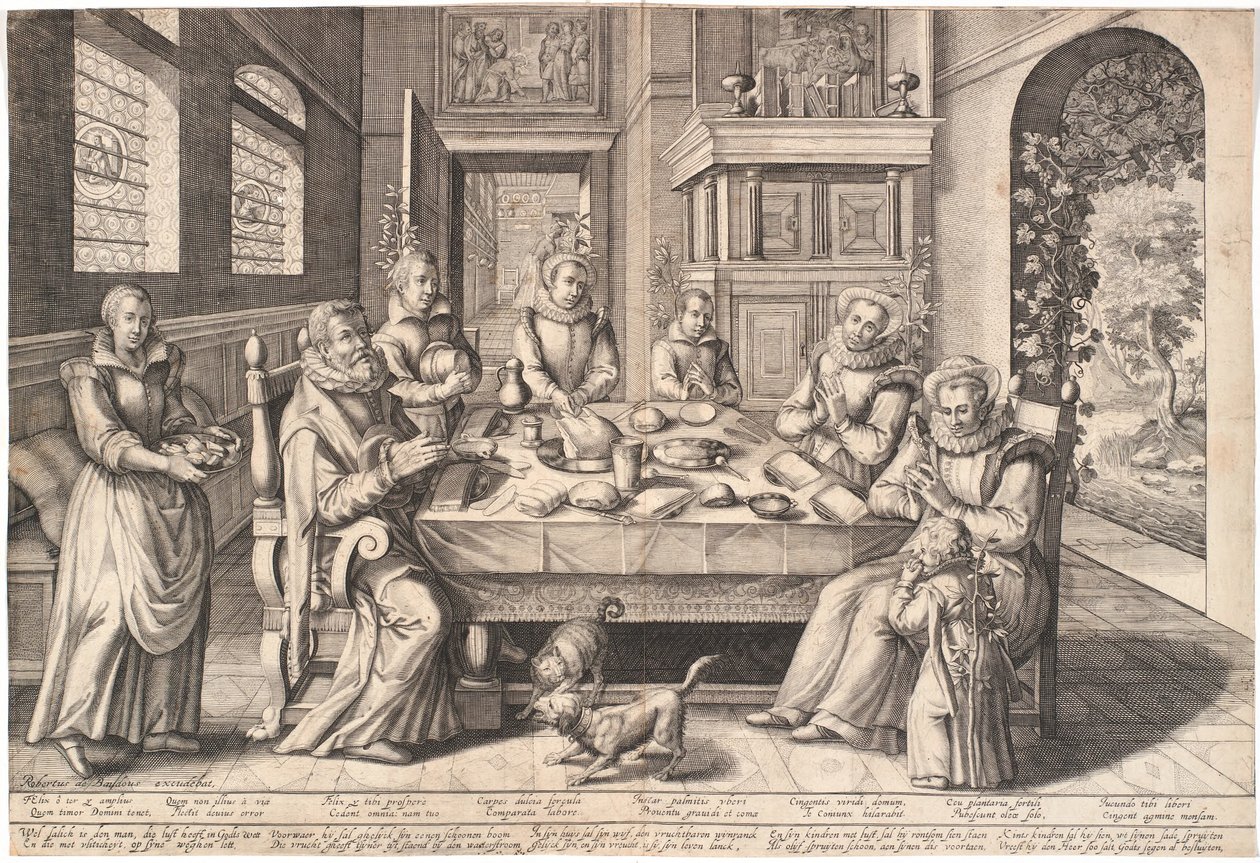 Das Tischgebet von Robert de Baudous