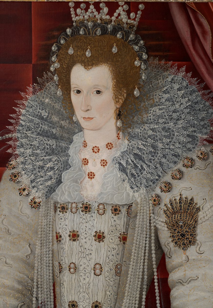 Eine Dame von Rang von Robert the Elder (attr. to) Peake