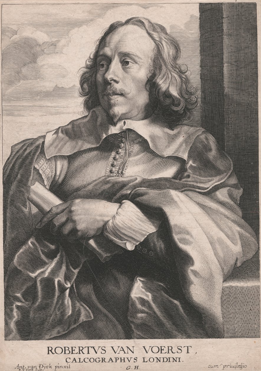 Robertus van Voerst, Calcographus Londini von Robert van Voerst