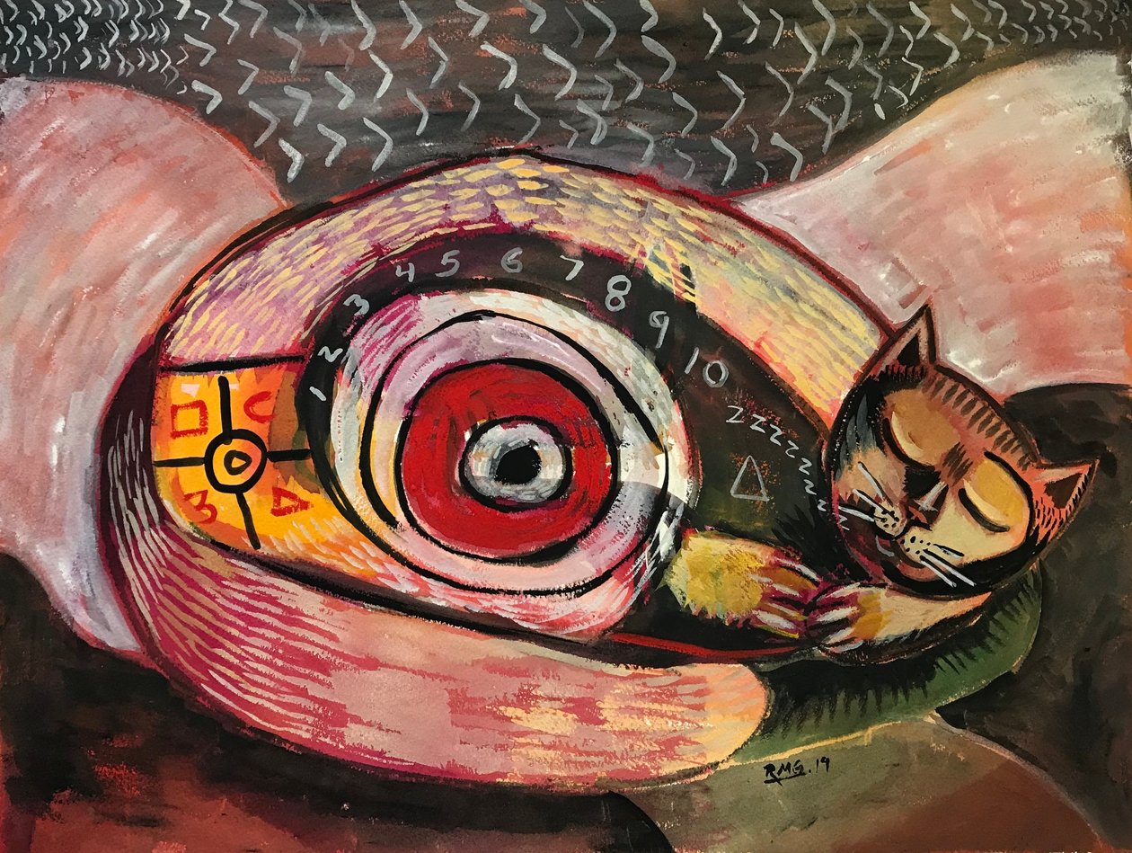 Süße Träume, ca. 2019 von Roberto Munguia