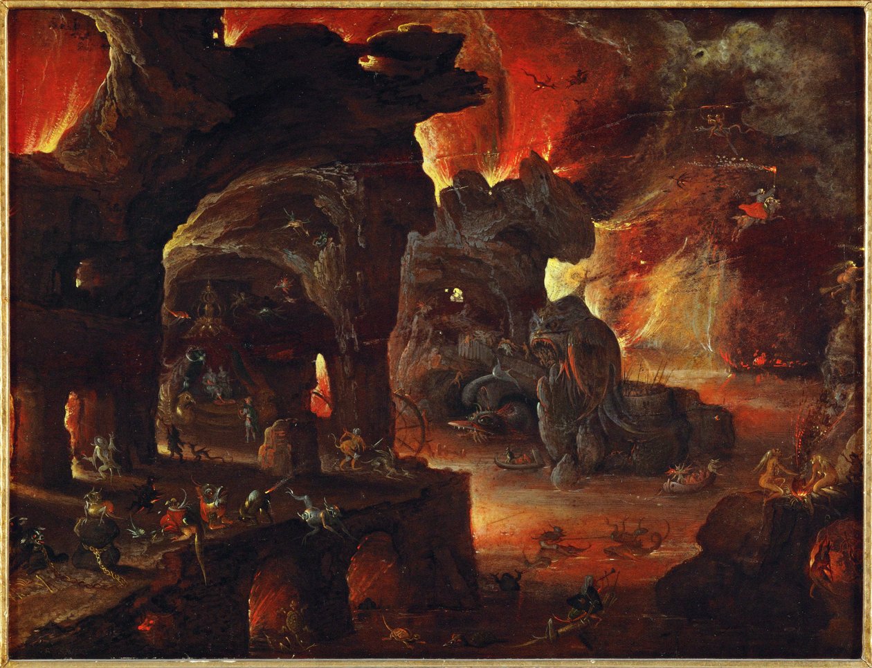 Orpheus in der Unterwelt von Roelandt Jacobsz. Savery