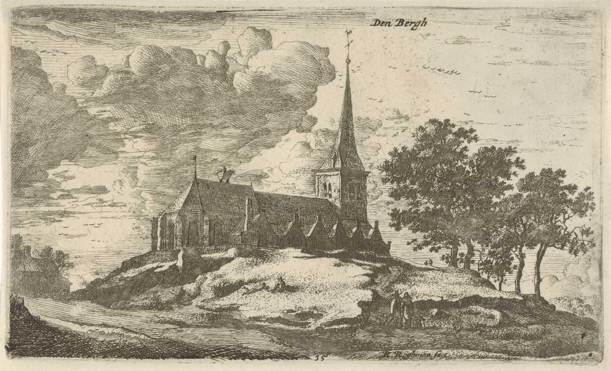 Kirche in Nederhorst den Berg von Roelant Roghman