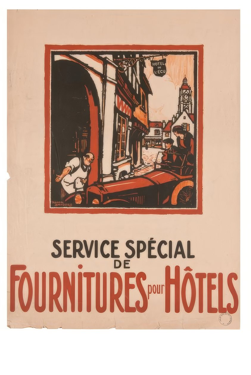 Service zur Bereitstellung spezieller Möbel für Hotels von Roger Broders