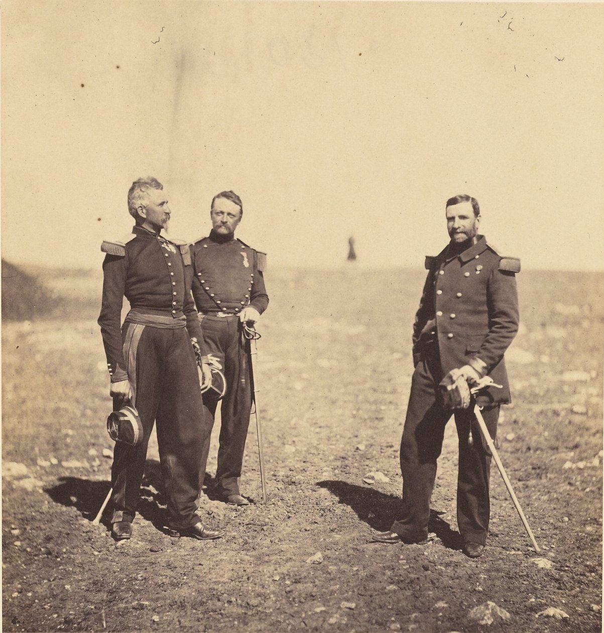 Generäle Labousiniere & Beuret von Roger Fenton