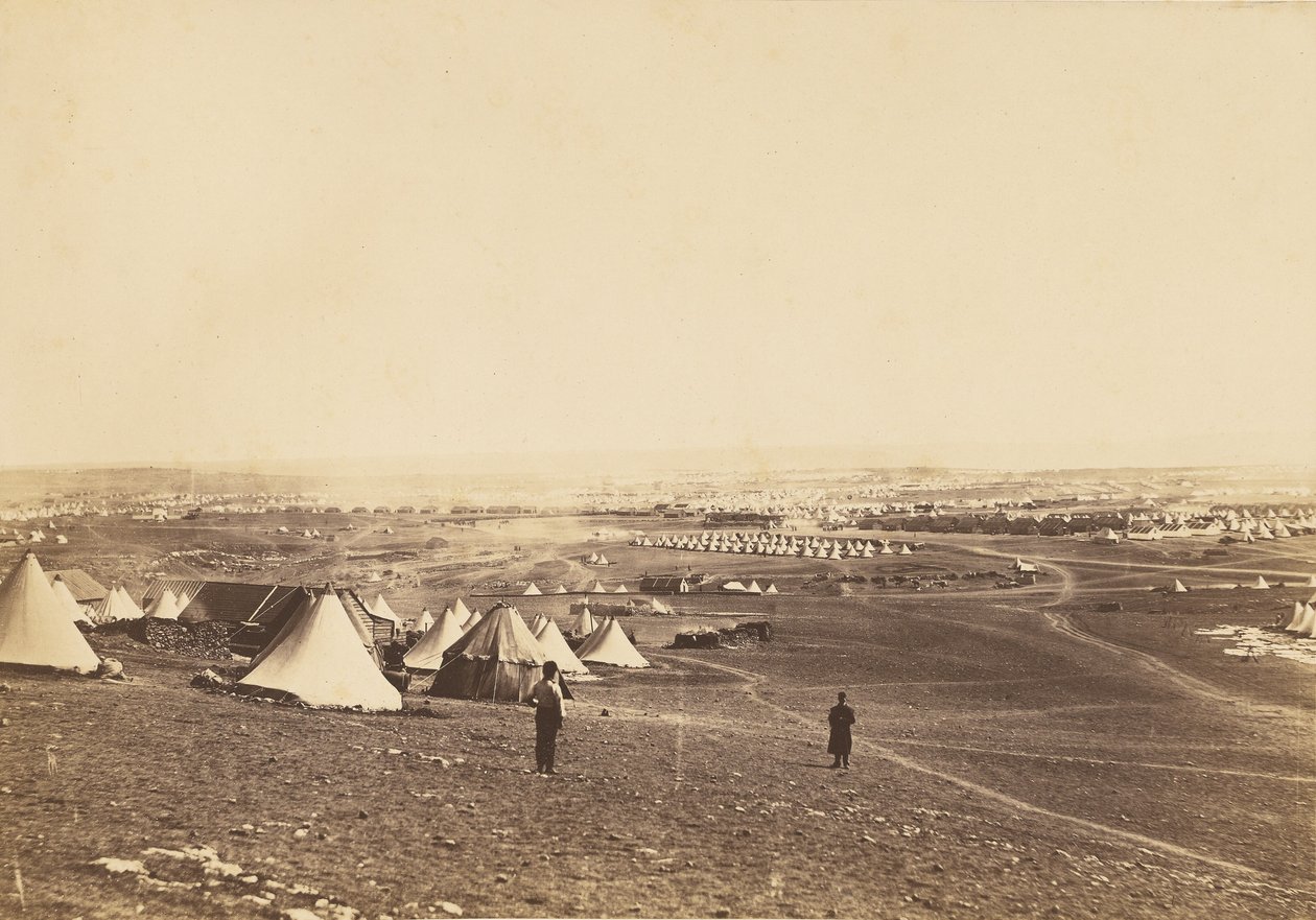 Plateau von Sebastopol I von Roger Fenton