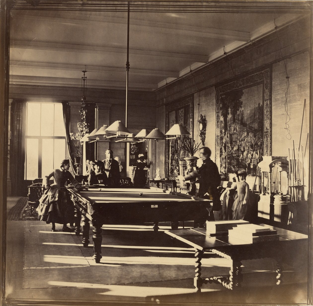 [Das Billardzimmer, Mentmore House] von Roger Fenton