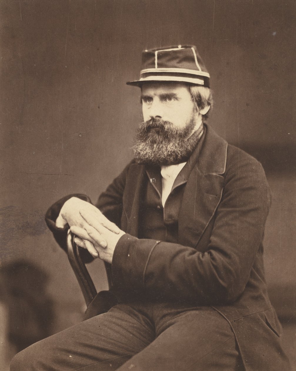 Porträt eines Mannes von Roger Fenton