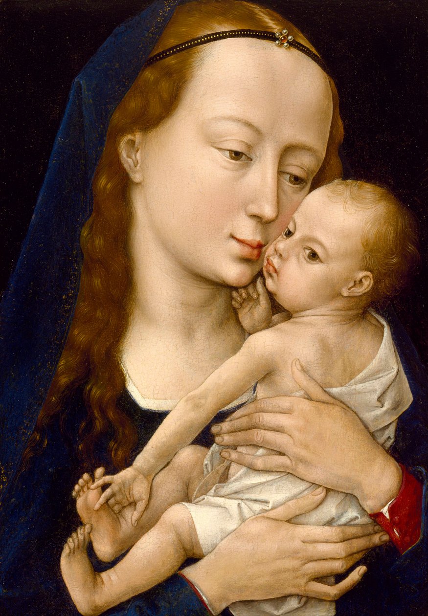 Jungfrau mit Kind von Rogier van der Weyden