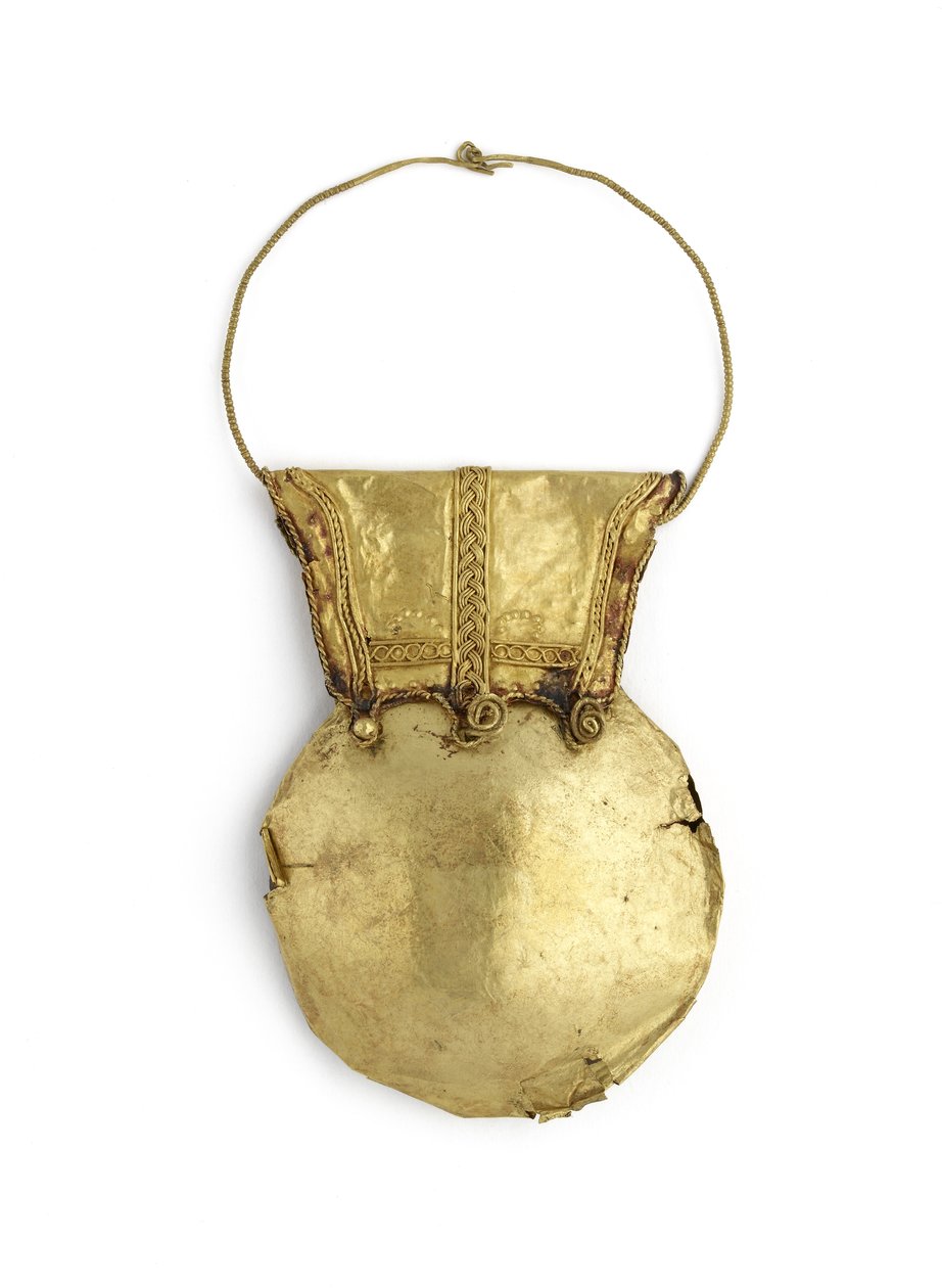 Goldene Bulla, 1-79 n. Chr. von Roman