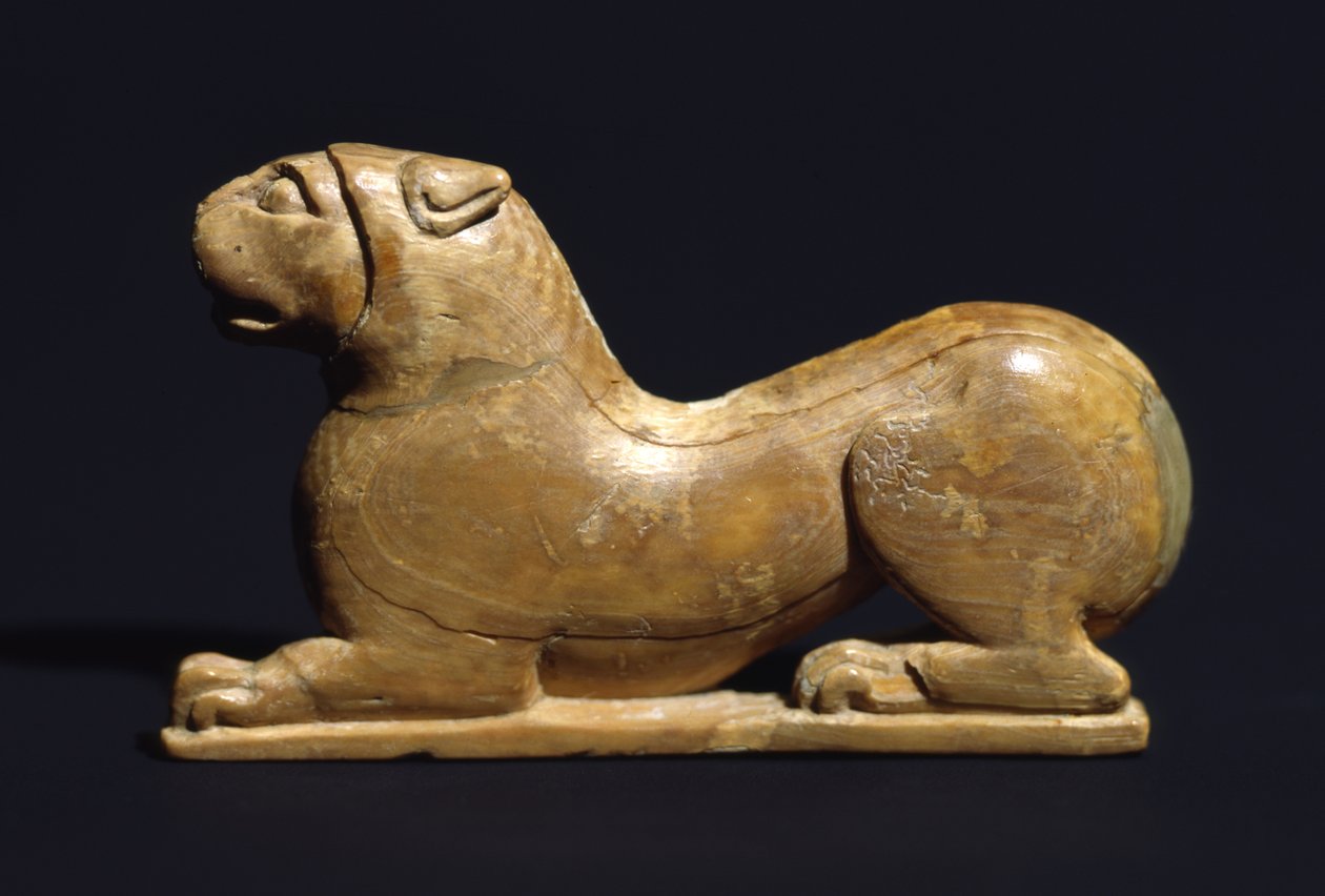 Archaisches Löwenjunges vom Palatin-Hügel, Rom von Roman
