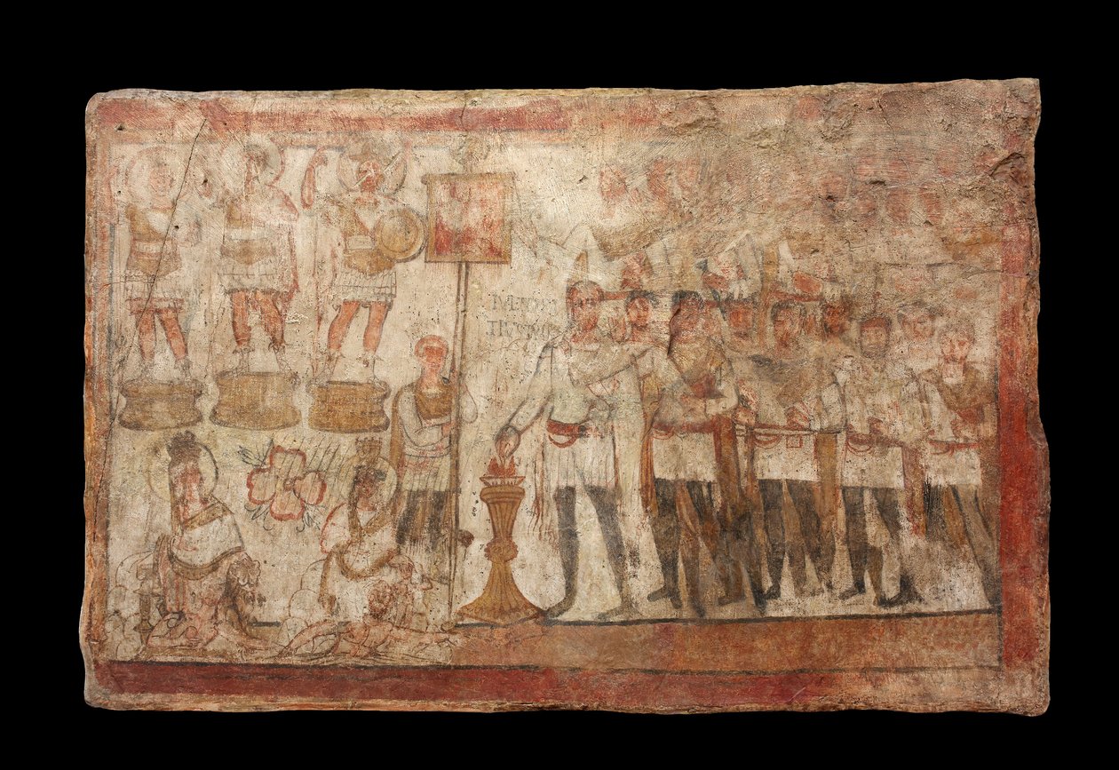 Julius Terentius bei einem Opfer, 239 n. Chr. von Roman