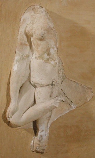 Relief, das den Körper einer Frau darstellt, Tunesien von Roman
