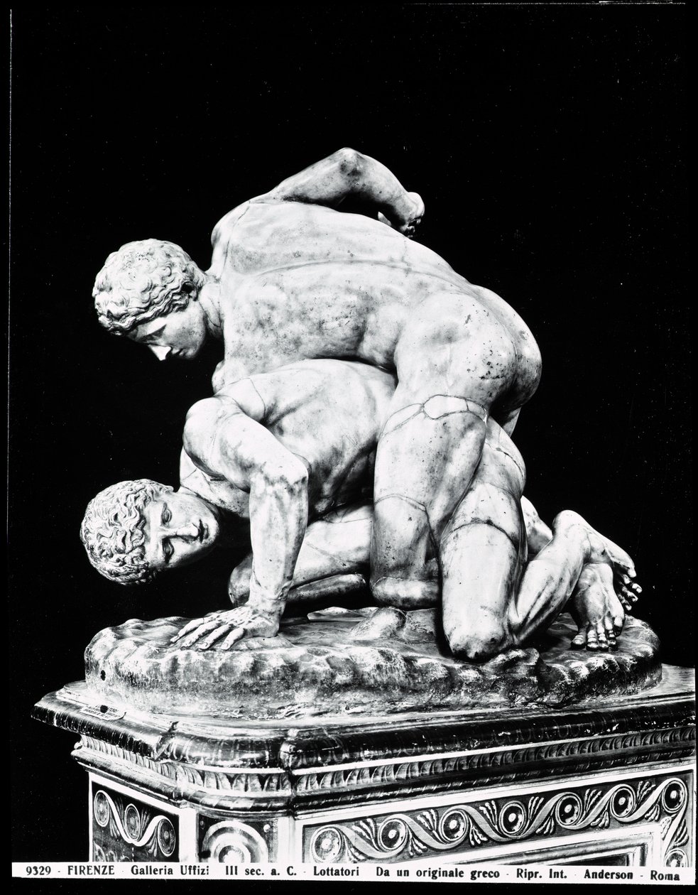 Die Ringer, nach einem griechischen Original aus dem 3. Jahrhundert v. Chr. von Roman Roman