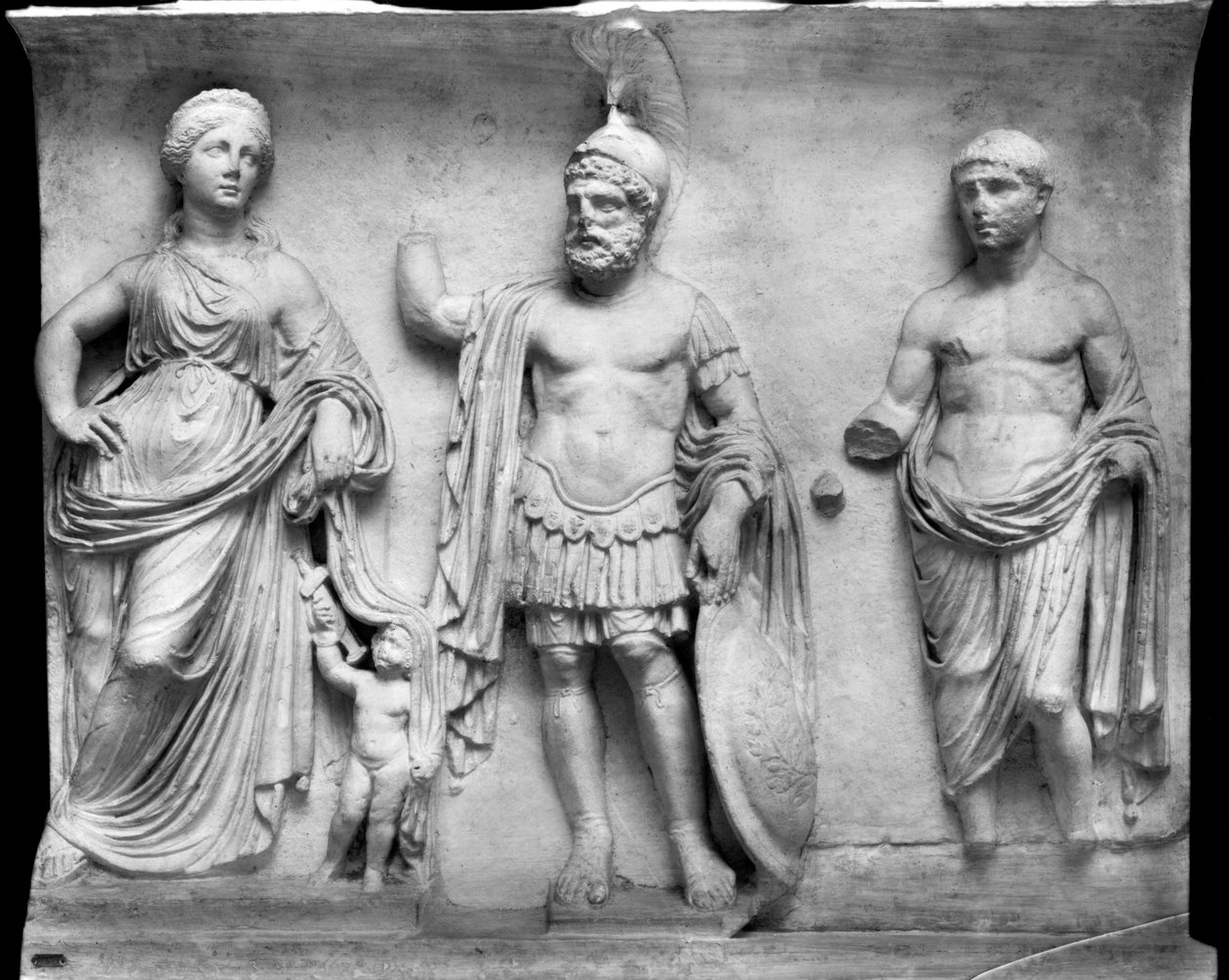 Venus, Mars und Divus Julius von Roman Roman