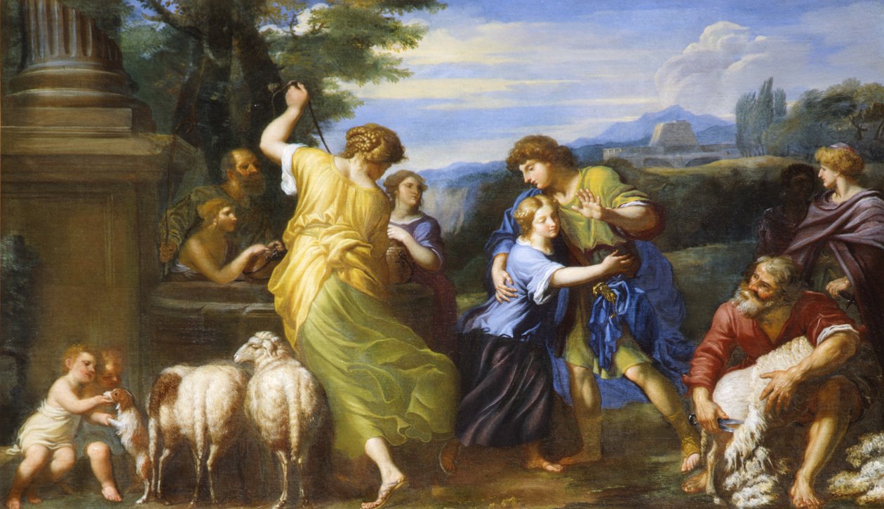 Jakob und Rahel am Brunnen von Roman School