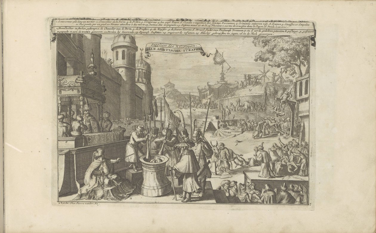 Asiatische Strafen von Romeyn de Hooghe