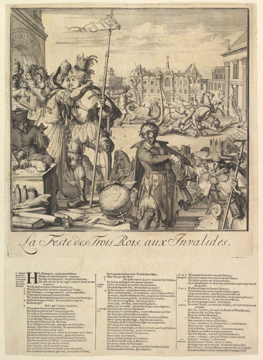 Le Feste des Trois Rois von Romeyn de Hooghe