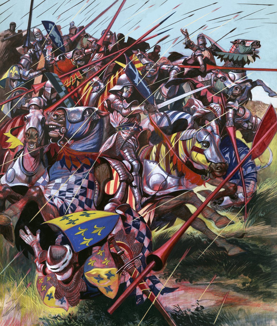 In die Schlacht: Agincourt -- Der unmögliche Sieg von Ron Embleton