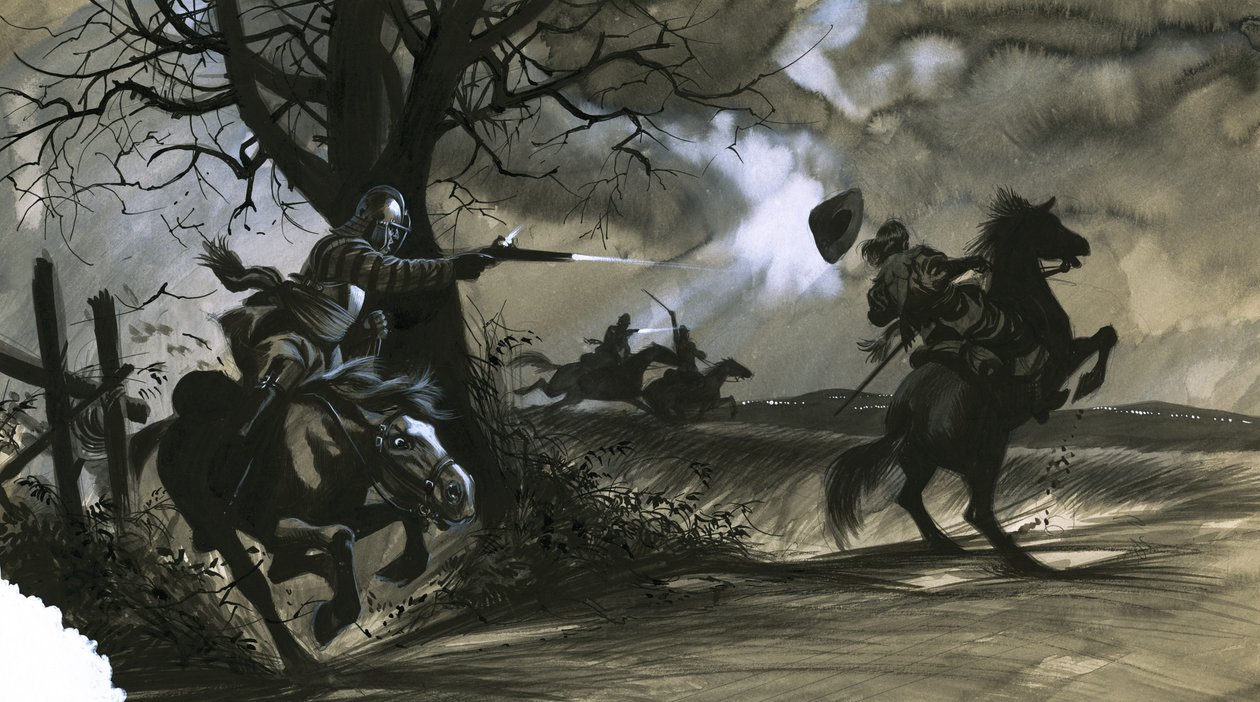 Der Bauer, der England regierte, Tod und Ruhm auf dem Moor von Ron Embleton