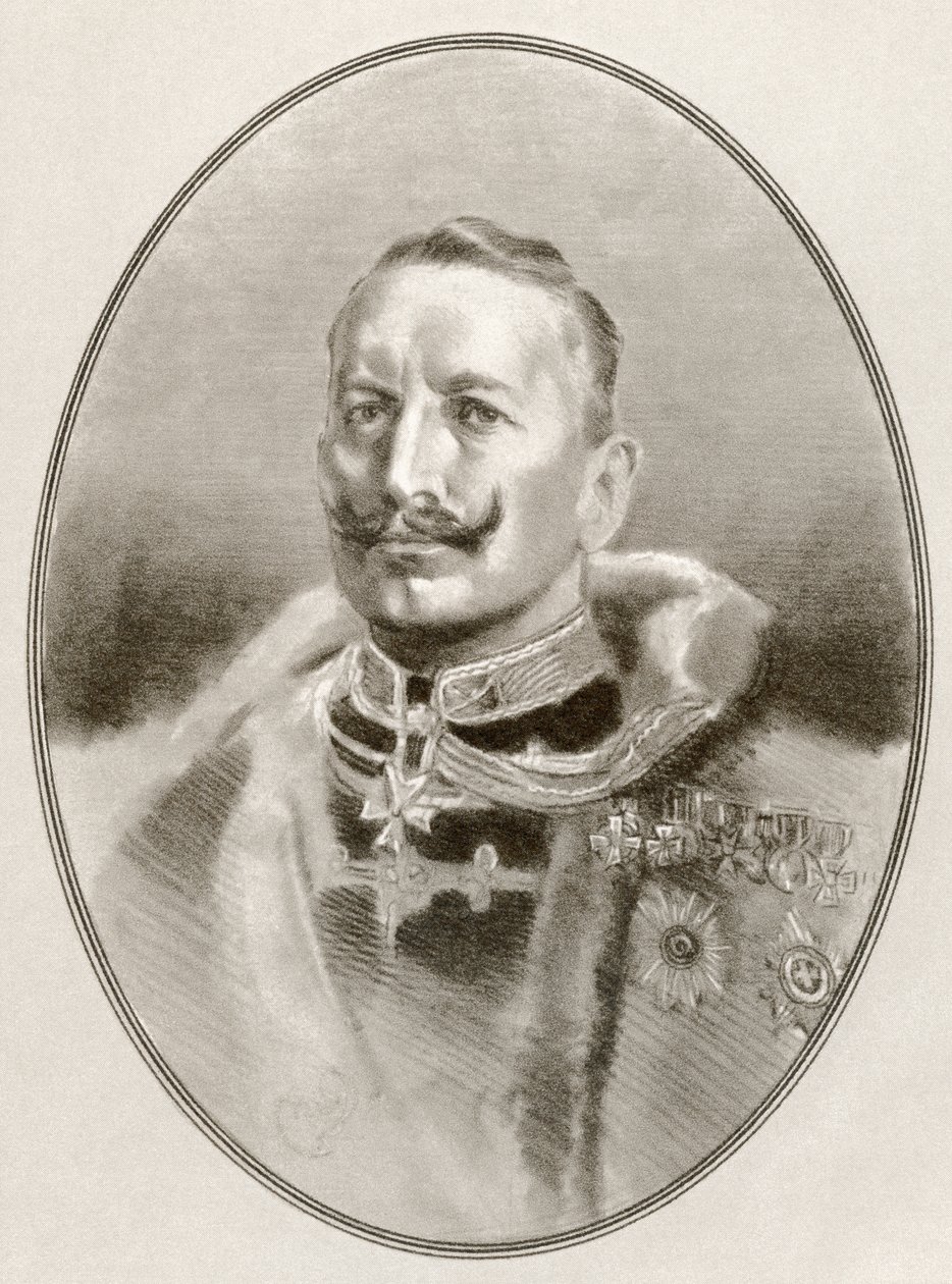 Wilhelm II, aus Living Biographies of Famous Rulers von Ross Gordon