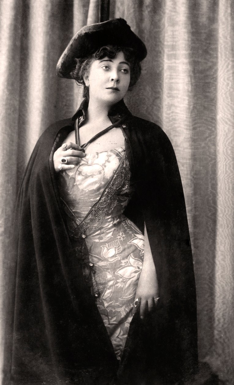 Olga Nethersole um 1863-1951, englische Schauspielerin und Theaterproduzentin, frühes 20. Jahrhundert von Rotary Photo
