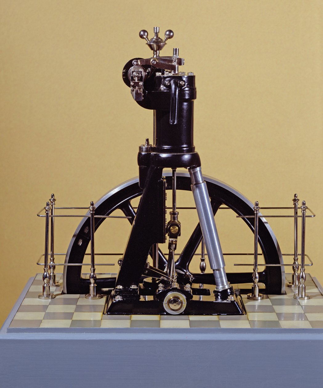 Der erste Dieselmotor (auch bekannt als der dritte Augsburger Prototyp), 1896-97 von Rudolf Diesel