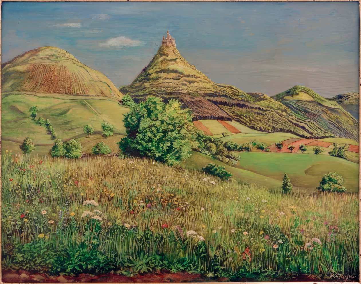 Landschaft von Rudolf Schlichter