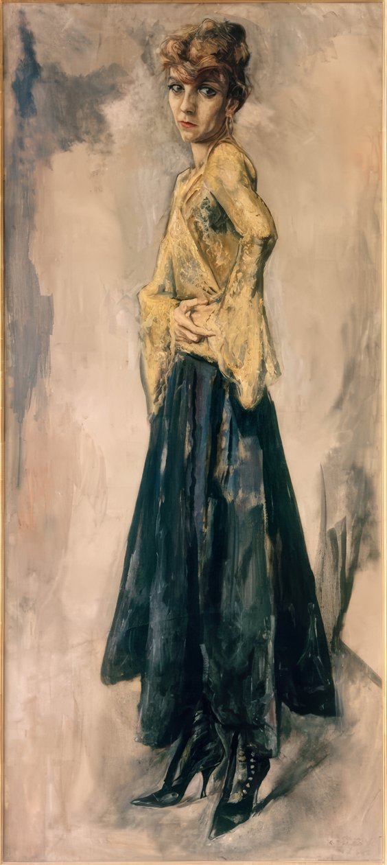 Speedy stehend von Rudolf Schlichter