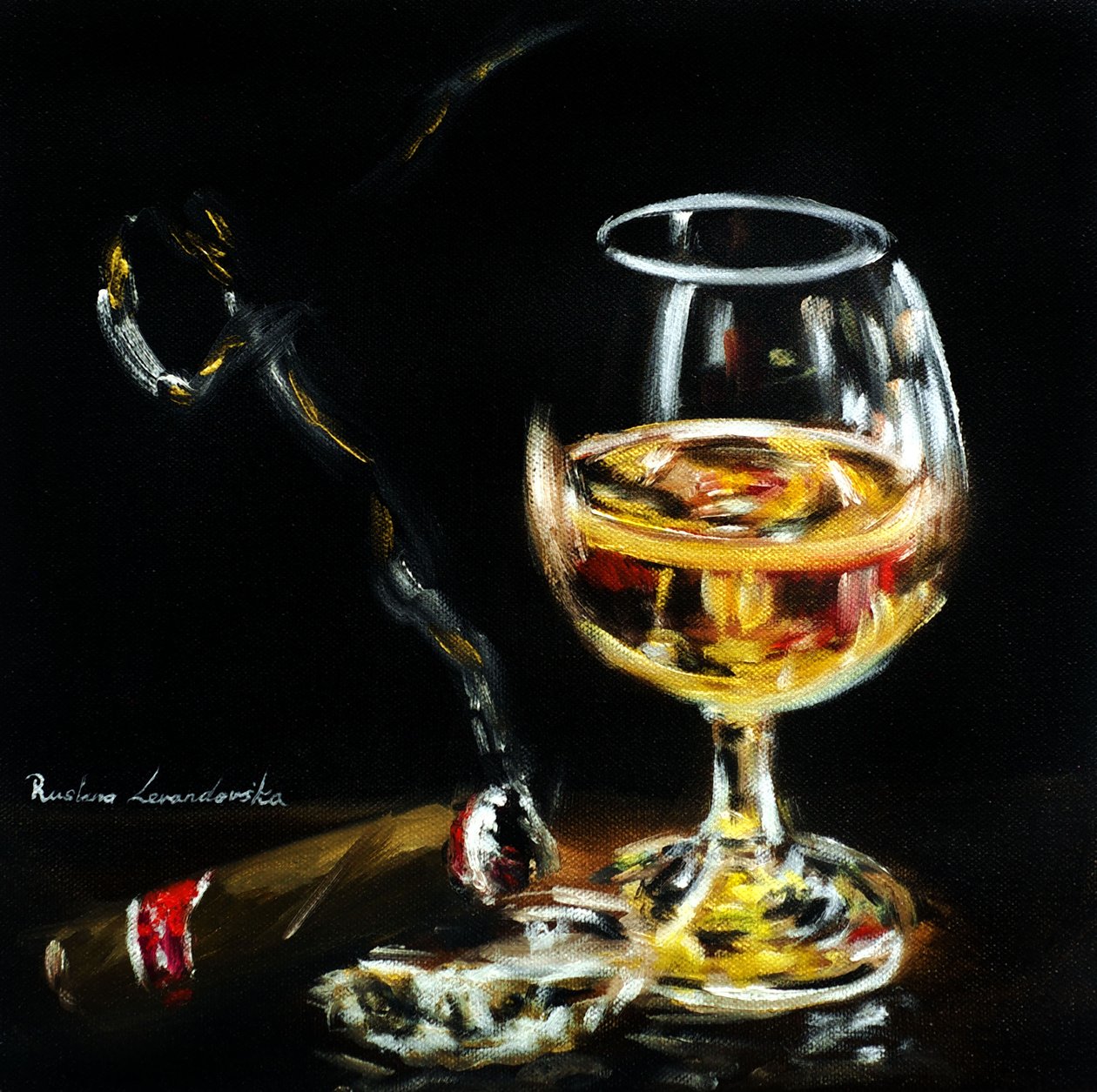 Ein Toast eines Gentlemans von Ruslana Levandovska