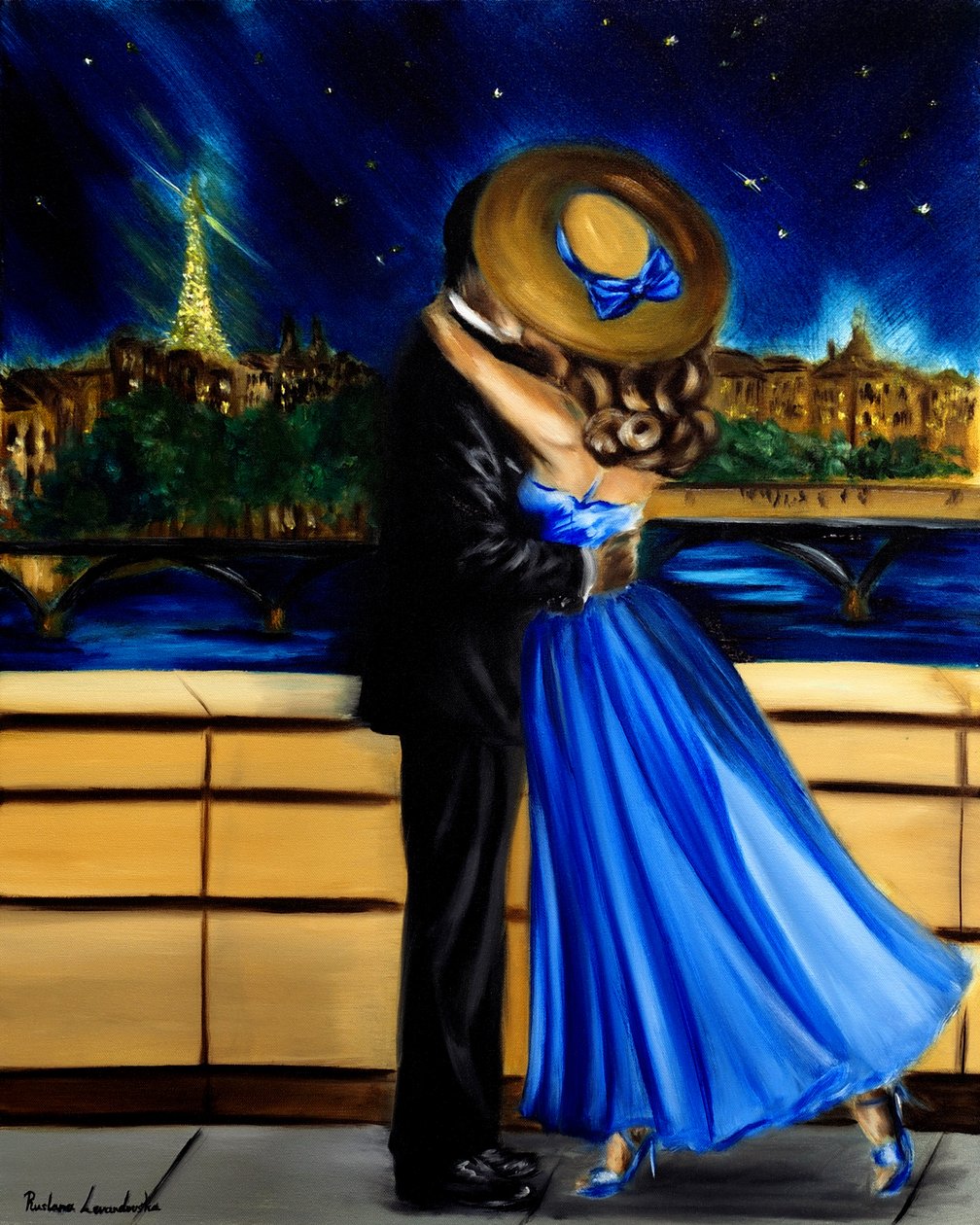 Pariser Rendezvous, 2024 von Ruslana Levandovska