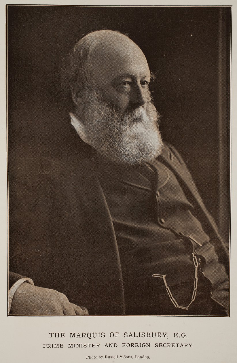 Der Marquis von Salisbury, K. G. von Russell & Sons Photography