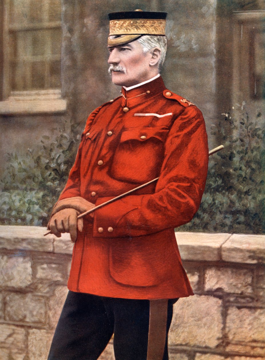 Sir Frederick William Edward Forestier Forestier-Walker, britischer Soldat, 1902 von Russell and Sons