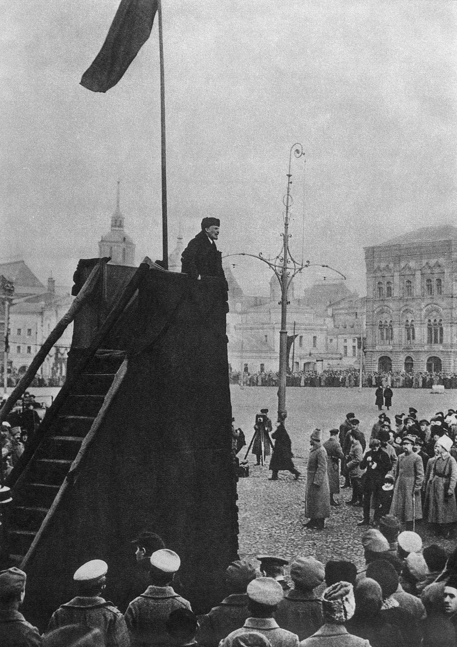 Lenin, Roter Platz, Moskau von Russian Photographer